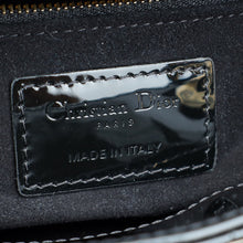Christian Dior Black Lady Dior Mini Chain Bag W/ Twilly