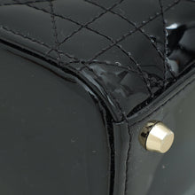 Christian Dior Black Lady Dior Mini Chain Bag W/ Twilly