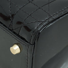 Christian Dior Black Lady Dior Mini Chain Bag W/ Twilly