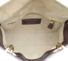 Christian Dior Purple Lizard Lady Dior Mini Bag