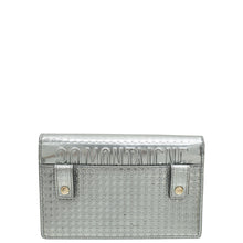 Christian Dior Silver 30 Montaigne Micro Cannage 2 In 1 Pouch