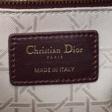 Christian Dior Amarante Lady Dior My ABCDior Small Bag W/ Twilly