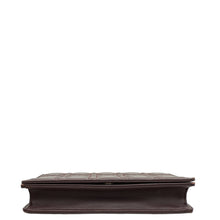 Christian Dior Burgundy Lady Dior Chain Pouch