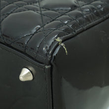 Christian Dior Black Lady Dior Medium Bag