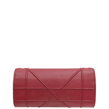 Christian Dior Burgundy Diorama Wallet On Chain