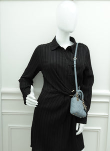 Christian Dior Cloud Blue Lady Dior Micro Bag