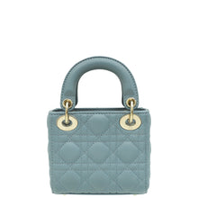 Christian Dior Cloud Blue Lady Dior Micro Bag