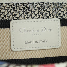Christian Dior Multicolor Lady Dior D-Lite Embroidered Jardin D'Hiver Medium Bag