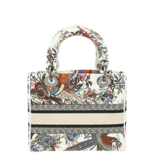 Christian Dior Multicolor Lady Dior D-Lite Embroidered Jardin D'Hiver Medium Bag