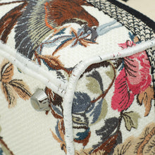 Christian Dior Multicolor Lady Dior D-Lite Embroidered Jardin D'Hiver Medium Bag
