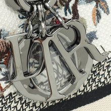Christian Dior Multicolor Lady Dior D-Lite Embroidered Jardin D'Hiver Medium Bag