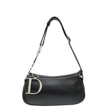 Christian Dior Black Charms Small Shoulder Bag