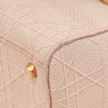 Christian Dior Rosewood Lady D-Lite Cannage Embroidery Medium Bag