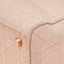 Christian Dior Rosewood Lady D-Lite Cannage Embroidery Medium Bag