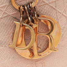 Christian Dior Rosewood Lady D-Lite Cannage Embroidery Medium Bag