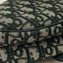 Christian Dior Green Oblique Saddle Medium Bag