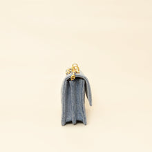 Christian Dior Blue Miss Caro Mini Cannage Denim Shoulder Bag