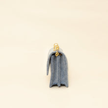 Christian Dior Blue Miss Caro Mini Cannage Denim Shoulder Bag