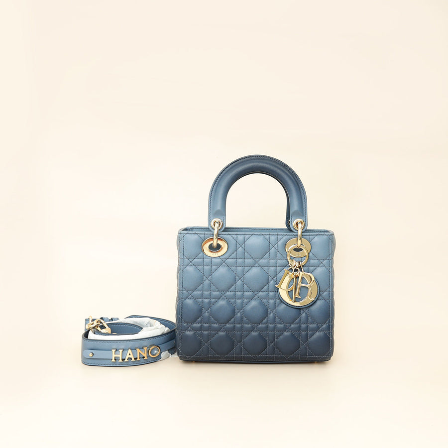 Christian Dior Blue Lady Dior My ABCDior Small Bag