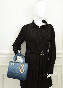 Christian Dior Blue Lady Dior My ABCDior Small Bag