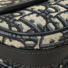 Christian Dior Navy Blue Oblique Bobby East-West Bag