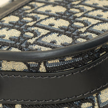 Christian Dior Navy Blue Oblique Bobby East-West Bag