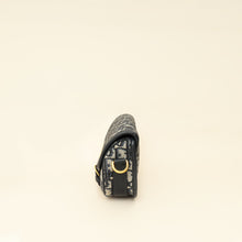 Christian Dior Navy Blue Oblique Bobby East-West Bag