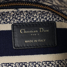 Christian Dior Bicolor Toile De Jouy Lady D-Lite Medium Bag