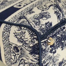 Christian Dior Bicolor Toile De Jouy Lady D-Lite Medium Bag