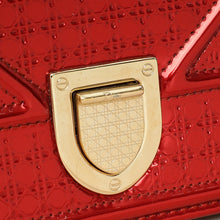 Christian Dior Red Micro Cannage Diorama Small Shoulder Bag