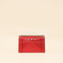 Christian Dior Red Micro Cannage Diorama Small Shoulder Bag