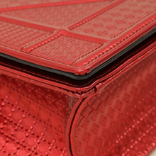 Christian Dior Red Micro Cannage Diorama Small Shoulder Bag
