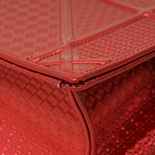 Christian Dior Red Micro Cannage Diorama Small Shoulder Bag