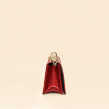 Christian Dior Red Micro Cannage Diorama Small Shoulder Bag