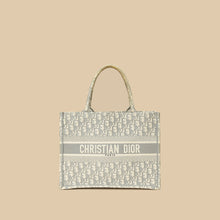 Christian Dior Gray Oblique Book Tote Bag