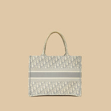 Christian Dior Gray Oblique Book Tote Bag
