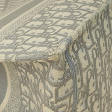 Christian Dior Gray Oblique Book Tote Bag