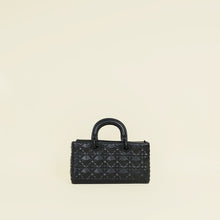 Christian Dior Black Cannage Diamond Lady D-Joy Medium Bag