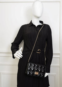 Christian Dior Black Miss Dior Promenade Chain Pouch