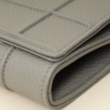 Christian Dior Grey Diorama Wallet On Chain