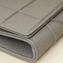 Christian Dior Grey Diorama Wallet On Chain