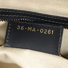 Christian Dior Navy Oblique Saddle Medium Bag