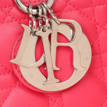 Christian Dior Pink Cannage Lady Dior Large Bag