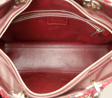 Christian Dior Multicolor Woven Lady Dior Large Bag