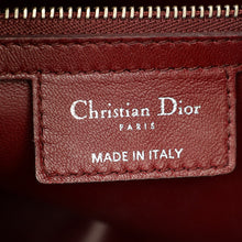 Christian Dior Multicolor Woven Lady Dior Large Bag