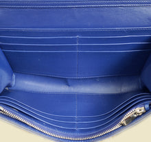 Christian Dior Dark Blue Diorama Wallet On Chain