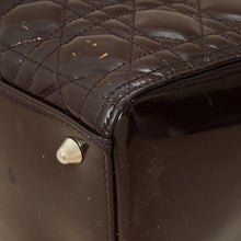 Christian Dior Chocolate Lady Dior Large Bag