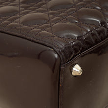 Christian Dior Chocolate Lady Dior Large Bag