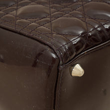Christian Dior Chocolate Lady Dior Large Bag
