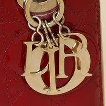 Christian Dior Red Lady Dior Small Bag